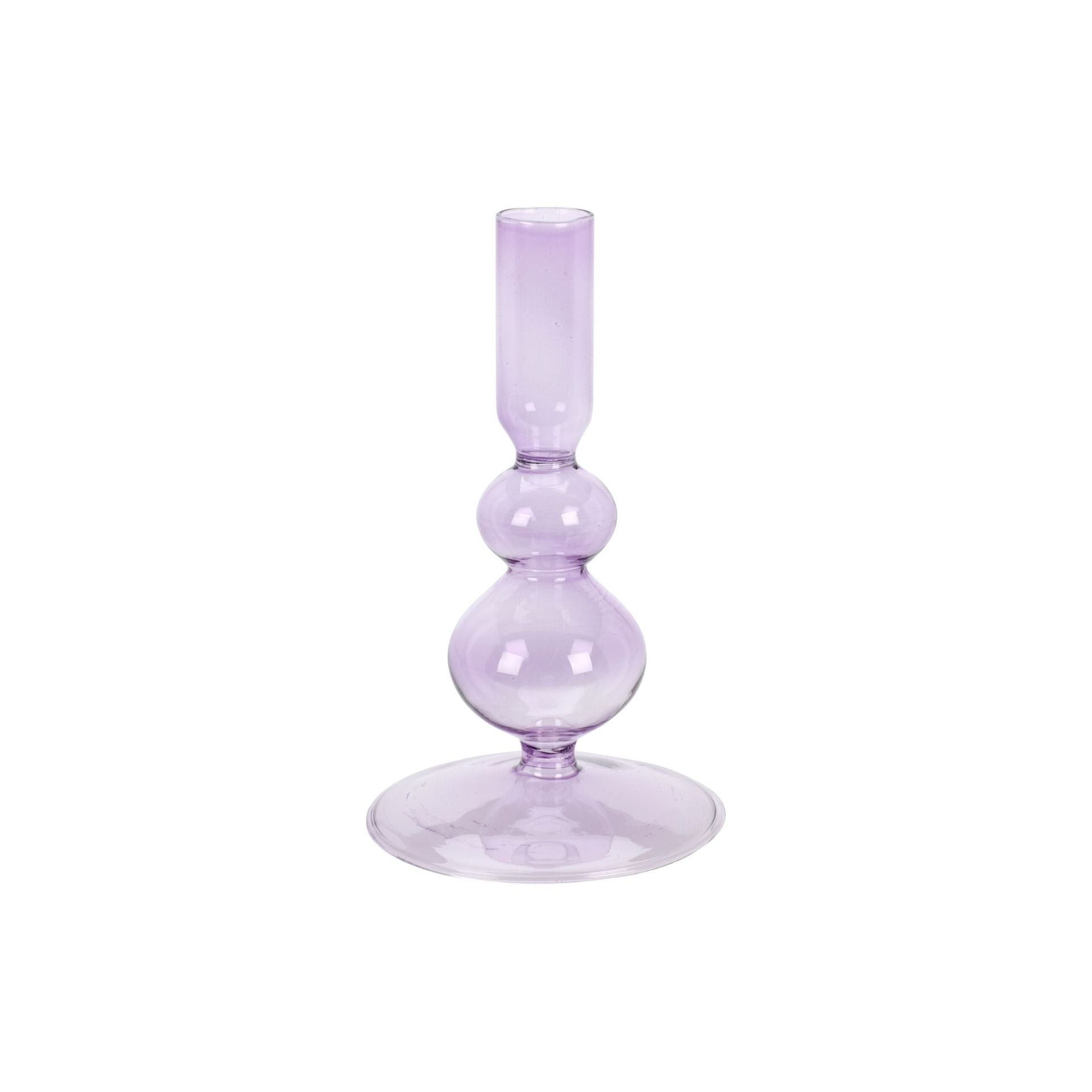 Purple Candleholders